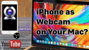 How To Use Your Phone As A Webcam On Youtube Twitch Obs Iphone Macos Tutorial Youtube