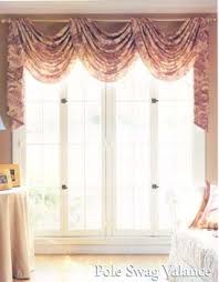 Since the curtain rod is quite exposed to these types of curtains, it's common to use an attractive wooden or metal rod with decorative finials on the rod's ends. How To Hang Scarf Drapes On Curtain Rod Curtain Design Scarf Curtains Curtains Hanging Curtains