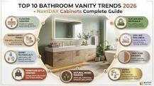 Top 10 Bathroom Vanity Trends 2026: What's In & Out