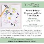 Flower Power: Harvesting Color from Nature