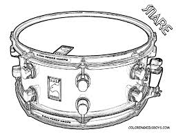 Free coloring sheets to print and download. Snare Drum Percussion Drums Snare Percussion Drums