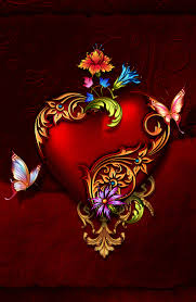 Gs Heart Wallpaper Flower Phone Wallpaper Heart Art