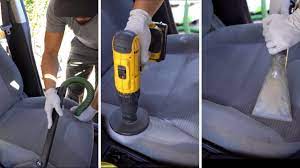 Some car carpet cleaners can do so much more than just disinfect and remove stains. Ultimate Guide How To Shampoo Car Seats With Extractor Youtube