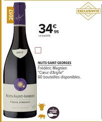 Vibrant economy hotel, open to everyone. Offre Nuits Saint Georges Frederic Magnien Cour D Argile Chez Carrefour