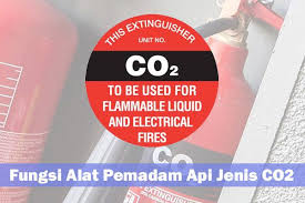 Berikut adalah jenis pemadam api yang biasa digunakan: Fungsi Alat Pemadam Api Jenis Co2 Patigeni