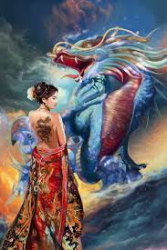  72 Ide Ular Naga Di 2021 Gambar Naga Tato Naga Makhluk Mitos
