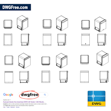 Bagni diversamente abili supporti sicurezza bagni. Libreria Cad Per Lavastoviglie Dwg Gratuita Drawing Top 2d File Autocad