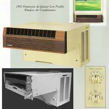 This is a low profile ac, so it is ideal for windows that don't open very high. Vintage Room Air Conditioners 1992 Panasonic Room Air Conditioners 1992 Quasar