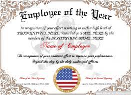 An organization needs to keep its employees engaged and motivated through employee recognition so that it can achieve its goals. Employee Of The Year Certificate Template Free Free Certificate Templates Certificate Of Recognition Template Certificate Templates