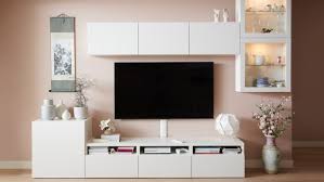 A white corner tv stand complements the interior décor of your home and creates an attractive room. Tv Stands Tv Units Ikea