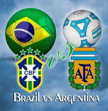 Neymar of brazil and messi of argentina battle for the ball during a match between brazil and argentina as part 2018 fifa world cup russia qualifier. Troll Brazil Vs Argentina Fans Of Bd Home Facebook