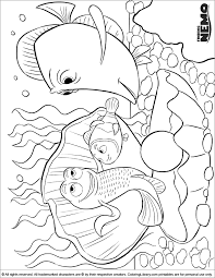 The sequel is finding dory (2016). Finding Nemo Coloring Page To Color For Free Coloring Library
