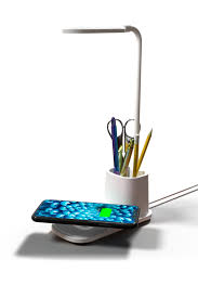 You can shop a pen holder for desk to keep your pens, pencils, sketches, markers, glue, etc… this will help you to keep these things easily accessible. Vibrant Wireless Charging Pad Pen Holder Desk Lamp Nordstrom Rack