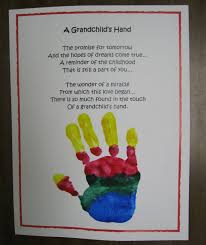 Handprint Poem Grandparents Day Crafts Grandparents Day Gifts Grandparents Day