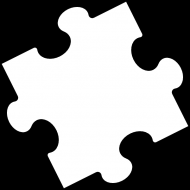 Black and white puzzle pieces clip art. Download Jigsaw Puzzle Piece Outline Clip Art At Clker White Puzzle Piece Transparent Png Free Png Images Toppng