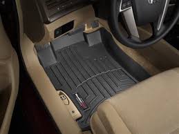 2009 Honda Accord Weathertech Floorliner Custom Fit Car Floor Protection From Mud Water Sand And Salt Weather Tech Custom Fit Car