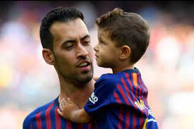 Sergio busquets is captain and the last surviver of the golden generation the understated midfielder remains a crucial cog in the current spain style find out the latest euro 2020 news including. Footballers Wagskids On Twitter 02 09 2018 Sergio Busquets And His Son Enzo Before Laliga Football Match Between Fc Barcelona And Sd Huesca Pic Gettyimages Sergiobusquets Enzobusquets Elenagalera Fcb Fcbarcelona Fcbkids Fcbarcelonakids