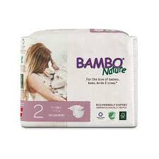 Bambo Disposable Eco Diapers Size 2 7 13 Lbs 3 6 Kg