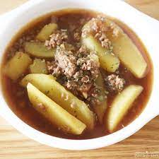17 02 17 Bistik Daging Giling Kentang Thanks To Mom Thewangdinatas Siang Ini Ngga Perlu Mikir Banyak Mau Masak Ap Resep Daging Giling Resep Daging Daging
