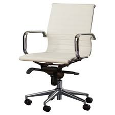 A Classic Office Design Gets A Contemporary Upgrade In This Mid Back Desk Chair Made With A Polished Most Comfortable Office Chair Leather Office Chair Chair