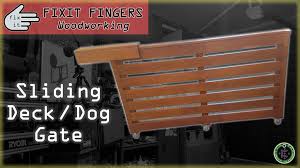 Decks are a perfect home improvement project. Diy Sliding Deck Dog Gate 13 Steps With Pictures Instructables