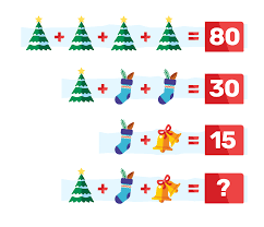 This helps develop good observation skills. Holiday Themed Math Puzzles Buzzmath
