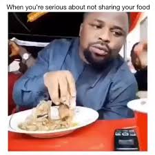 When You Re Serious About Not Sharing Your Food