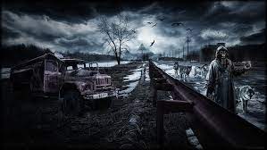 In april 1986, a huge explosion erupted at the chernobyl nuclear power station in northern ukraine. Hd Wallpaper Apocalyptic Chernobyl Dark Night Pripyat Rain Stalker Wallpaper Flare
