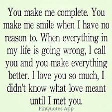 I Didn T Know What Love Meant Until I Met You Girlfriend Quotes Romantic Love Quotes Love Quotes