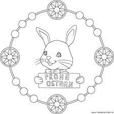 Mandala osterhase kostenlose malvorlagen zum ausmalen. Kostenloses Mandala Frohe Ostern