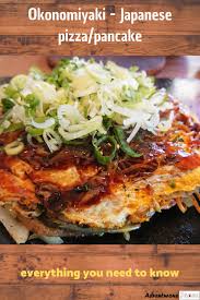Feb 22, 2021 · ingredients 1 bag of katsuobushi dried bonito 1 mayonnaise kewpie 1 okonomiyaki sauceaonori 1 sachet of 10g dashi powder 1 egg150 g of meat or fish optional slices of fat 2 leaves of chinese cabbage ½ bag of chemical yeast 100 g flour equipment needed: Okonomiyaki Japan S Famous Pizza Pancake Adventurous Japan Food Guide Travel Food Japanese Pizza