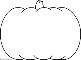 On halloween day, not only as an activity filler, but you can also use the pumpkin colouring pages as a gift for kids. Simple Blank Pumpkin Coloring Page Coloringall
