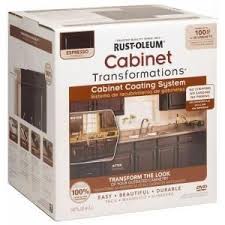 Rust Oleum Transformations 1 Kit Espresso Rust Oleum Cabinet Transformations Smal Rustoleum Cabinet Transformation Refinishing Cabinets Cabinet Transformations
