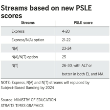 Their marks will be converted into grade bands 1 to 8 and their psle score will be the sum of their grades in all the subjects. 7 Burning Questions About The New Psle Scoring System Answered The Singapore Women S Weekly