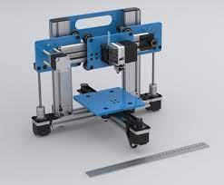 A 3d Printer Built With Makerslide Small 3d Printer 3d Printer 3d Printing