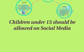 Are you worried that snapchat might not be safe? Children Under 15 Should Be Allowed On Social Media By Jillian Zahniser