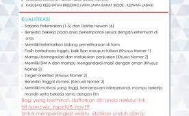 Pt linindo pacific international sedang membuka lowongan pekerjaan yang terbuka untuk level pendidikan sma dan smk sederajat. Lowongan Kerja Archives Page 4 Of 28 Fakultas Peternakan Universitas Brawijaya