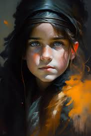 TRULY AMAZING .. Watch how this gifted artist paints a child and then  transform the painting a few times, taking the child through puberty,  adulthood, and then old age