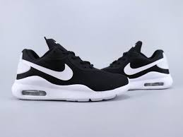 Black And White Nike Running Shoes Womens Running Shoes Unisex Nike Air Max Oketo In Black White Nike St005525 In 2020 Nike Air Max Nike Running Shoes Women Nike Air