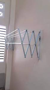 Apa saja bisa disulap jadi jemuran, bahkan tempat umum sekalipun. Jemuran Lipat Tempel Dinding Stainless Steel Home Facebook