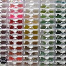 Prototypical Mill Hill Bead Color Chart 2019