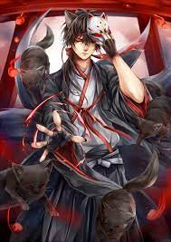 the girl with the master magic asta yuno and akemi wolf boy anime anime fox boy anime demon boy