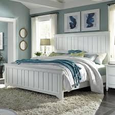 As a general rule of thumb, your bedroom space should be at least 12 x 12 feet to feel balanced within the space. Aspenhome Retreat California King Farmhouse Panel Bed With Usb Charging Ports Walker S Furniture Panel Beds