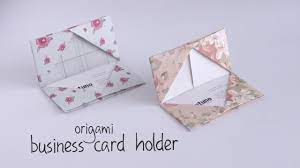 How to sew a business card holder ~ these handmade business card holders are cute and functional. Diy Business Card Holder Youtube