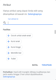 Nov 30, 2020 · dengan adanya google bisnisku, anda dapat memberikan berbagai informasi seperti, menambahkan alamat kantor, jam kerja, nama website, dan lain sebagainya. Google Bisnisku Panduan Lengkap Dari Daftar Hingga Verifikasi