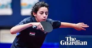 Olympic table tennis schedule & where to watch watch olympic table tennis on local nbc channels, usa, nbc sports or stream on. Hend Zaza 11 Year Old Syrian Table Tennis Player Qualifies For Olympics Tokyo Olympic Games 2020 The Guardian