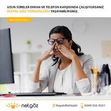 Dijital Ekranlarin Artik Yasamimizin Vazgecilmezi Oldugu Bir Gercek Telefon Tablet Ve Bilgisayar Karsisinda Gecirdigimiz Zaman Arttikca Bu Tur Ekranlari Gozler