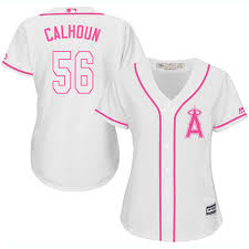Womens Kole Calhoun Authentic Pink Majestic Jersey Small