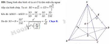 Có nghĩa là ta có thể coi hình lập phương cũng là trường hợp đặc biệt. Cho Hinh Chop Tá»© Giac Ä'á»u S Abcd Co Táº¥t Cáº£ Cac Cáº¡nh Ä'á»u Báº±ng A Ban Kinh Cá»§a Máº·t Cáº§u Ngoáº¡i Tiáº¿p Hinh Chop Noi Tren Báº±ng