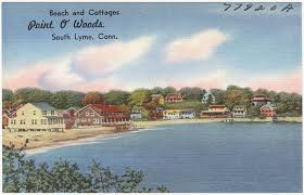 Beach And Cottages Point O Woods South Lyme Conn Old